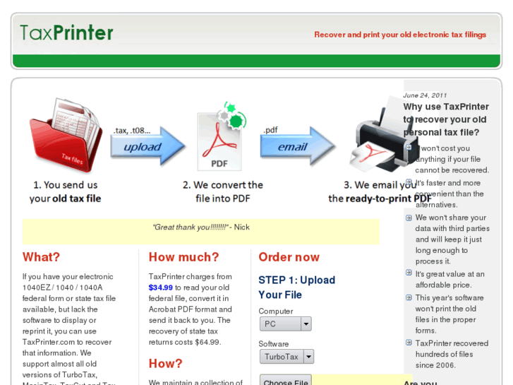 www.taxprinter.com