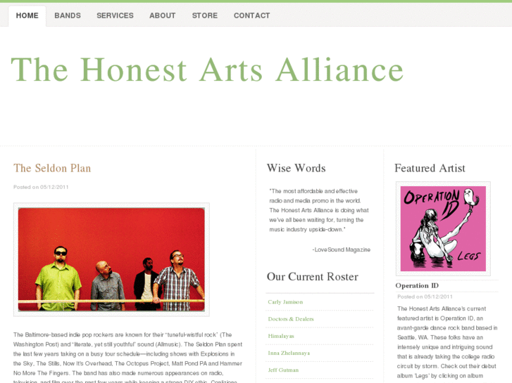 www.thehonestartsalliance.com