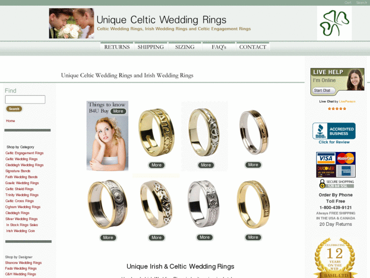 www.uniquecelticweddingrings.com