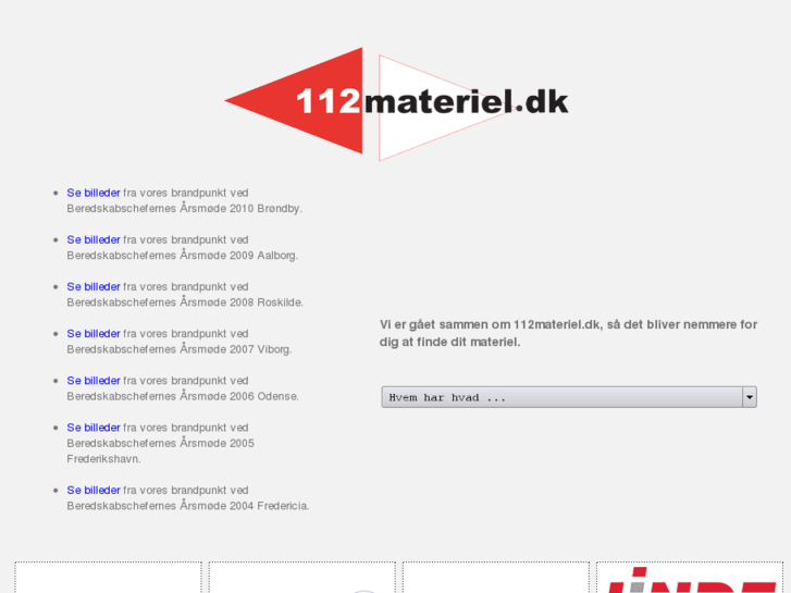 www.112materiel.dk