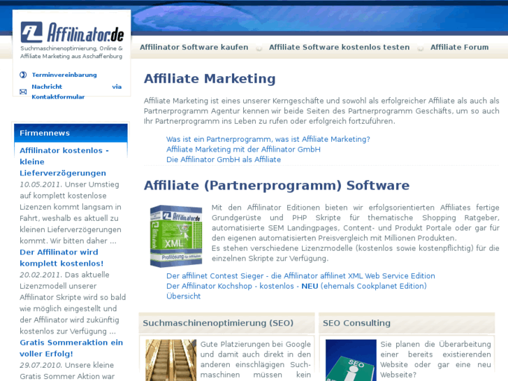 www.affilinator.de