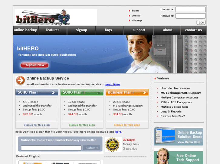 www.bitherobackup.net