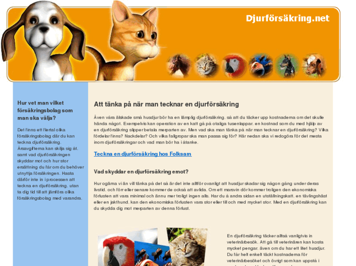 www.djurforsakring.net