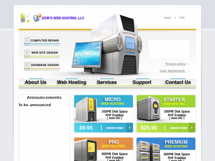 www.domswebhosting.com