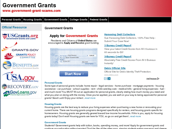 www.government-grant-scams.com