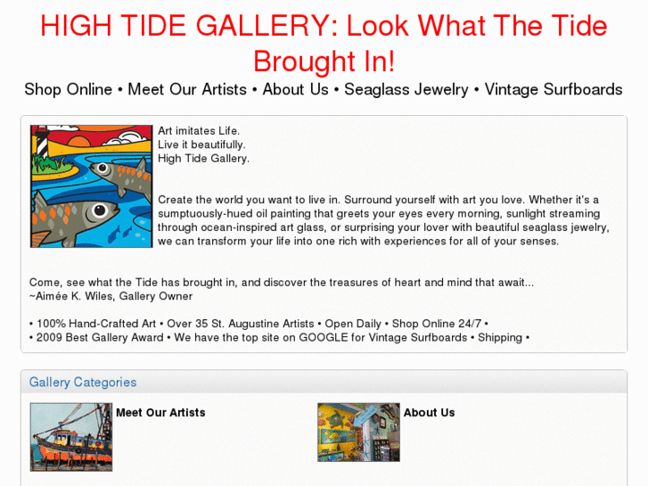 www.hightidegallery.biz