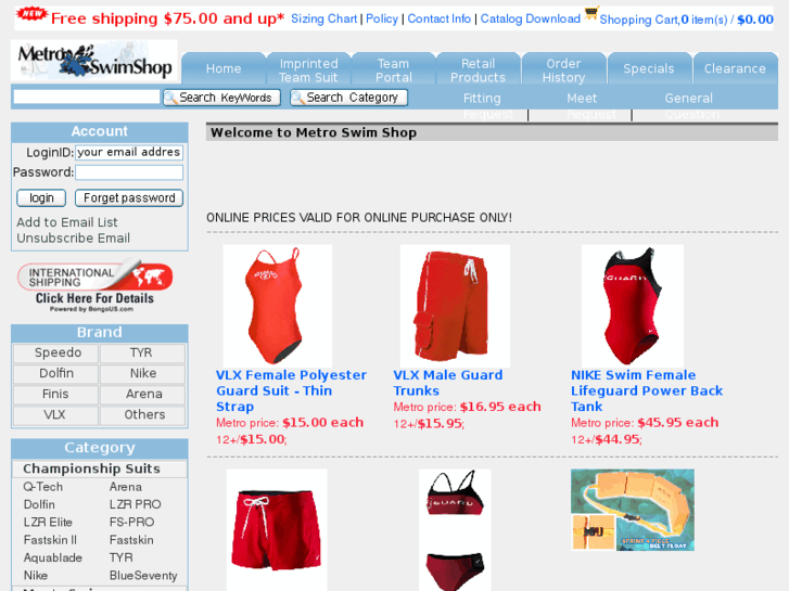 www.metroswimshop.com