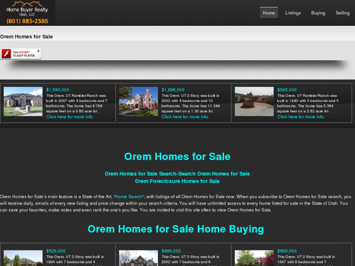 www.oremhomesforsale.us