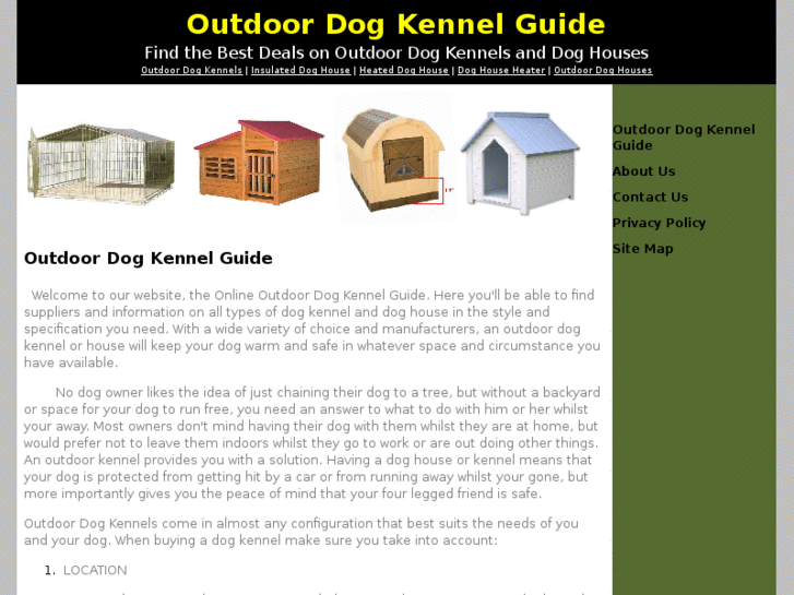 www.outdoordogkennel.net