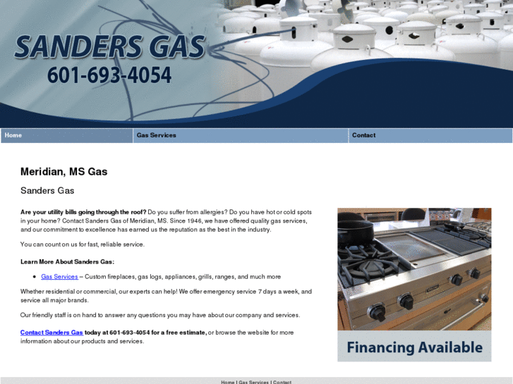 www.sandersgasmeridian.com