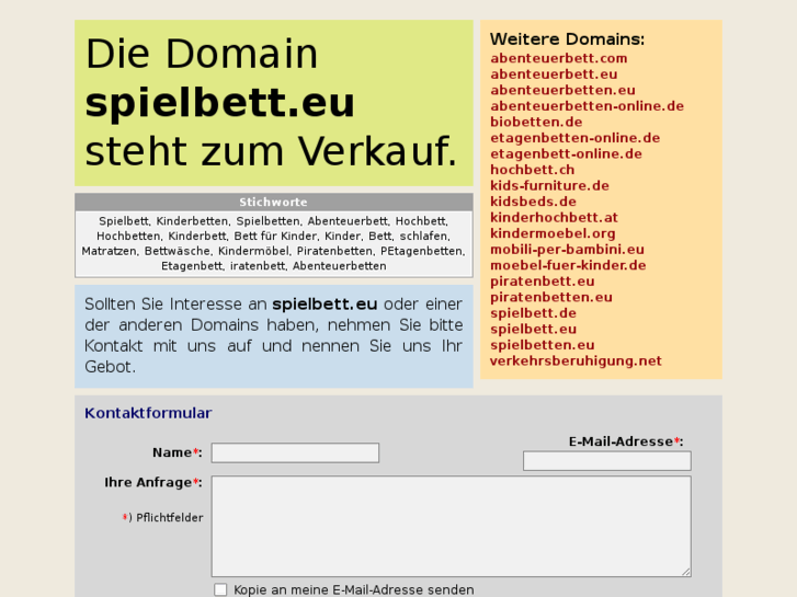 www.spielbett.eu