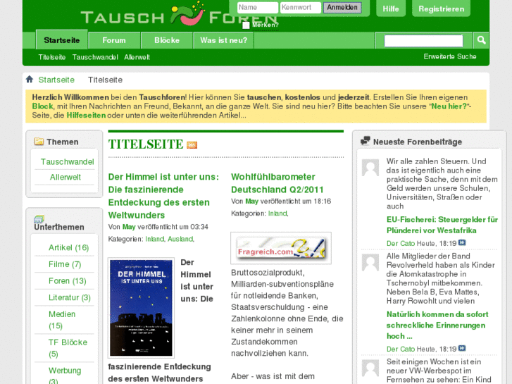 www.tauschforen.com