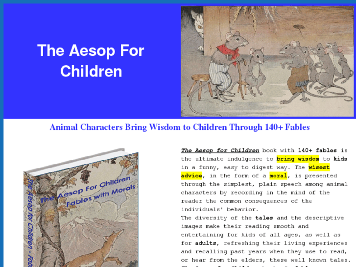 www.theaesopforchildren.com