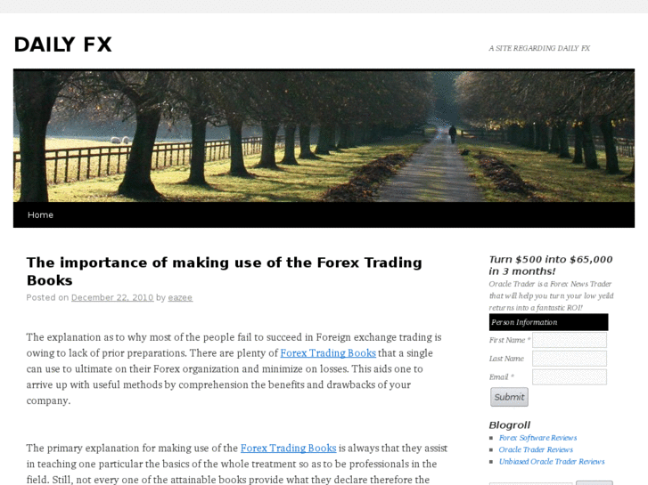 www.thedailyfx.info
