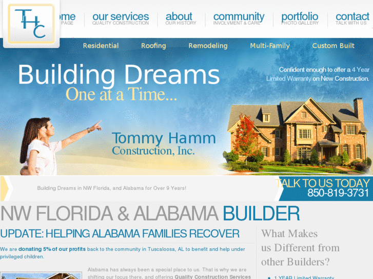 www.tommyhammconstruction.net