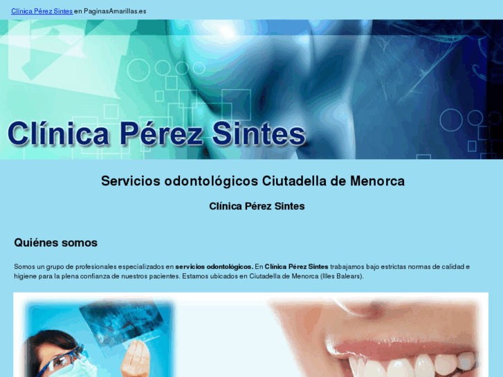 www.clinicaperezsintes.com