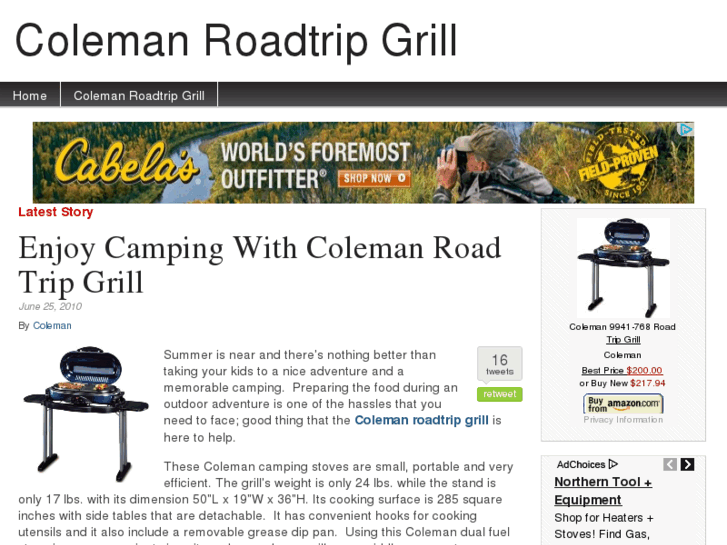 www.coleman-roadtripgrill.com