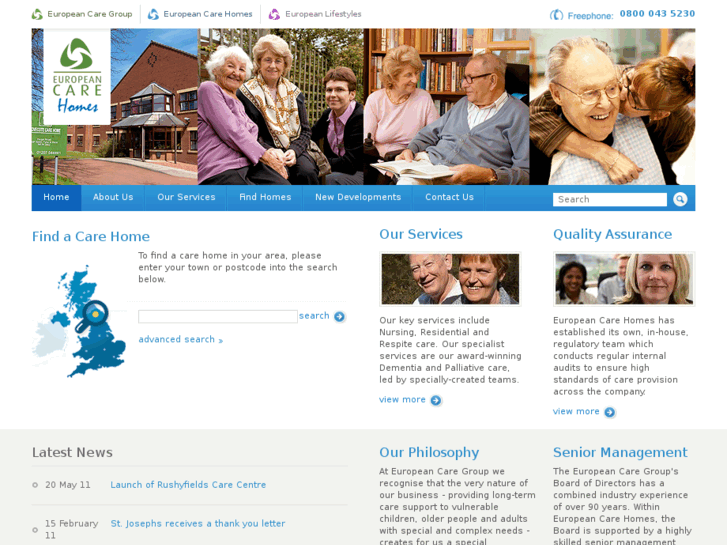 www.europeancarehomes.co.uk