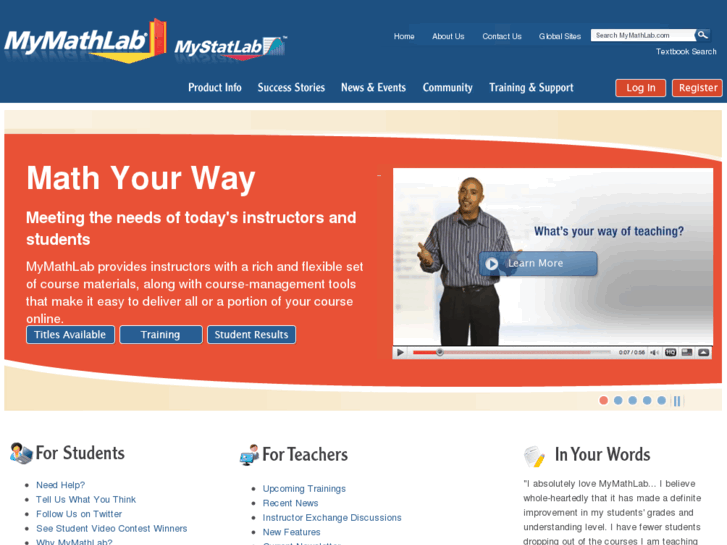 www.mymathlab.com