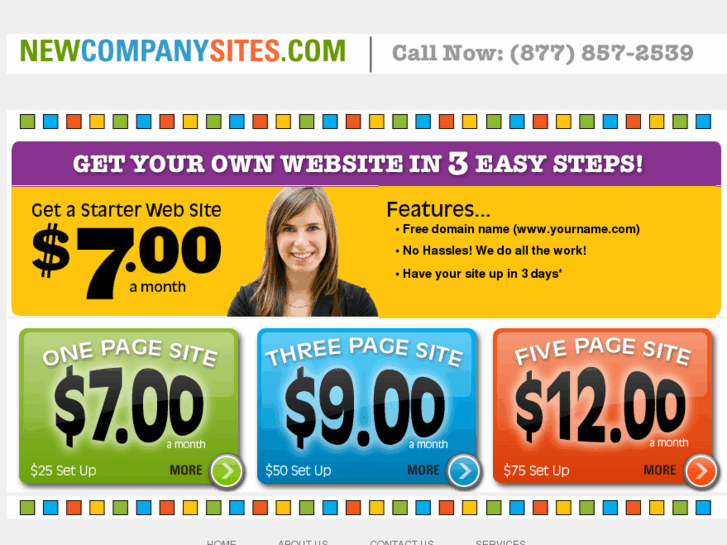 www.newcompanywebsites.com