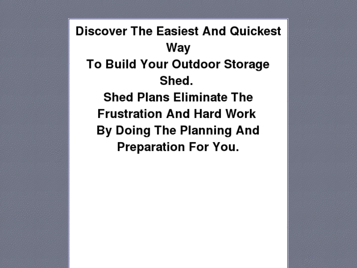 www.outdoorstorageshedplans.com