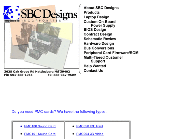 www.sbcdesigns.com