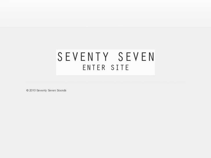 www.seventysevensounds.com