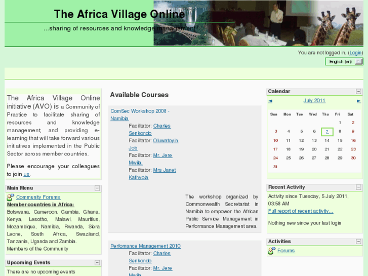 www.theafricavillage.org