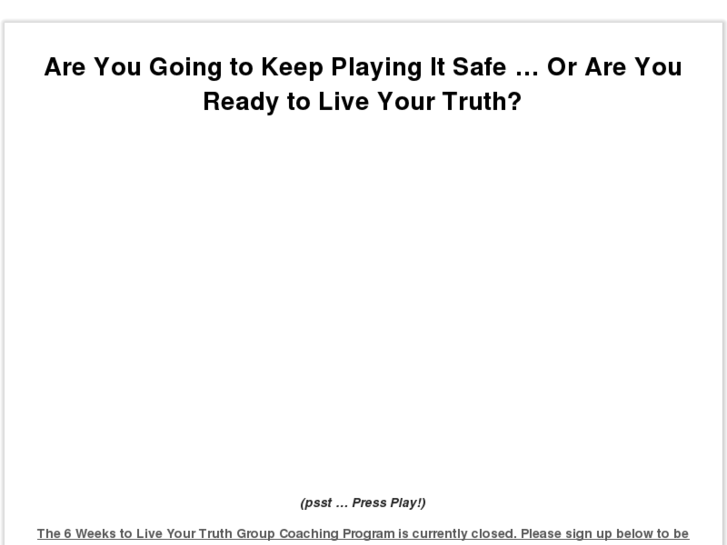 www.theliveyourtruthproject.com