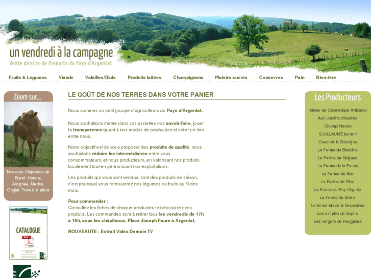 www.unvendredialacampagne.fr