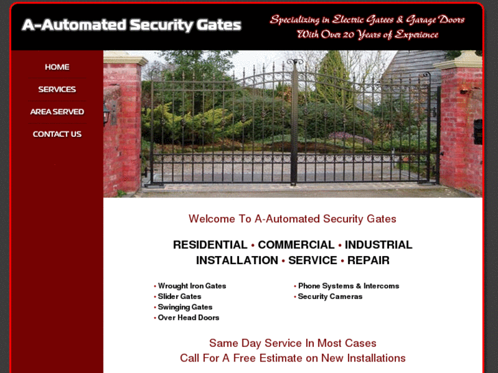 www.aautomatedsecuritygates.com