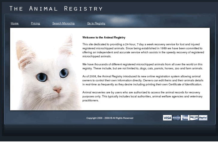 www.animal-registry.com