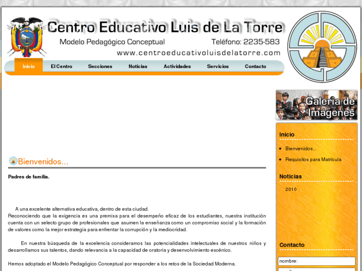 www.centroeducativoluisdelatorre.com