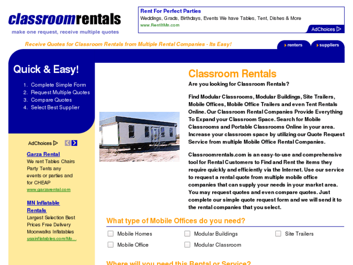 www.classroomrentals.com