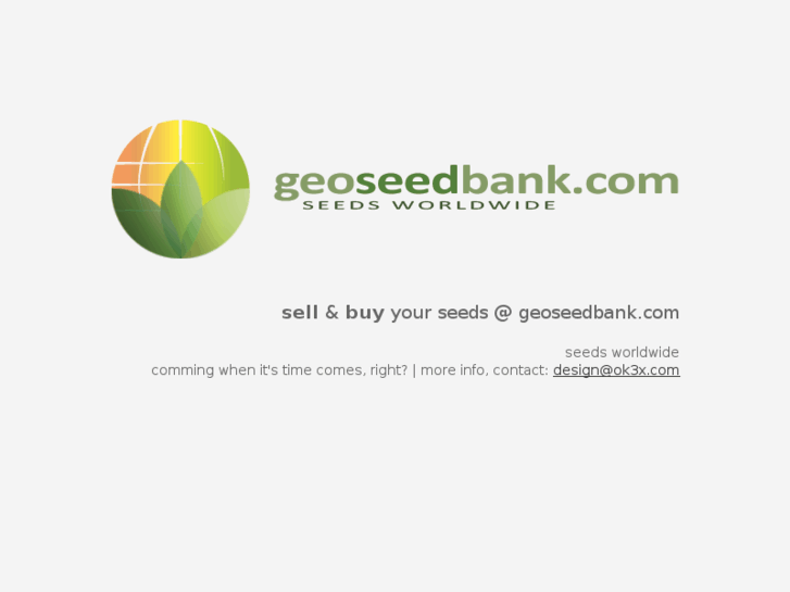 www.geoseedbank.com