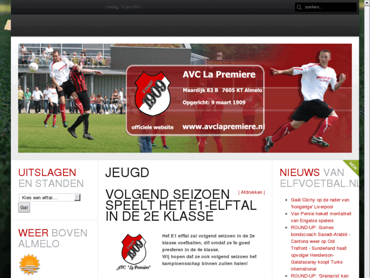 www.jeugdavclapremiere.nl