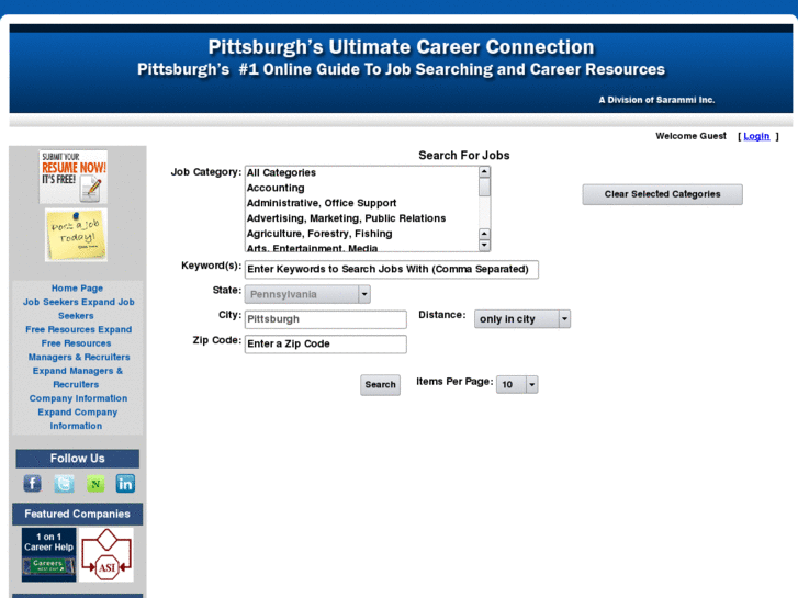 www.jobsearchinpittsburgh.com