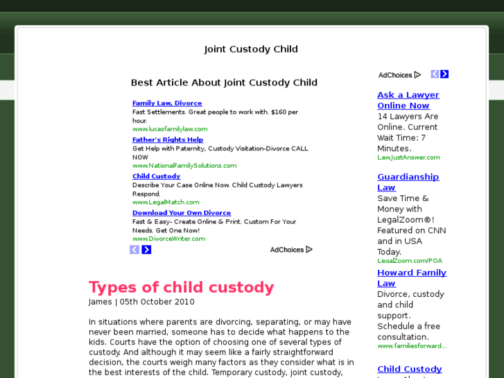 www.jointcustodychild.com