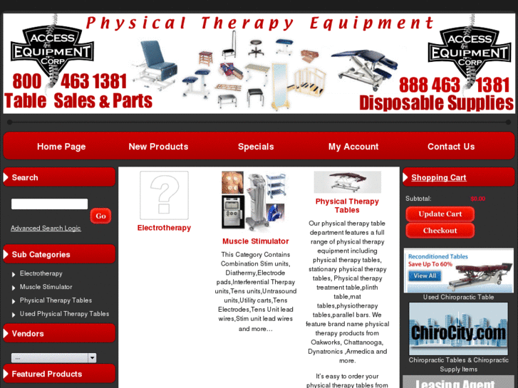 www.physicaltherapytable.com