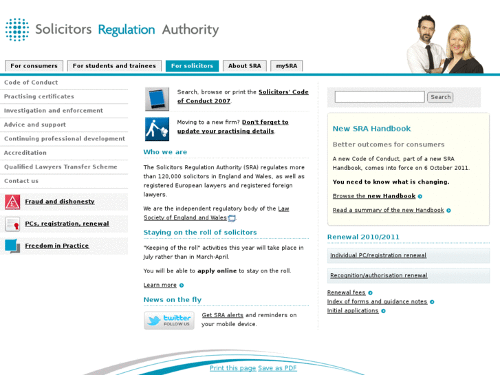 www.solicitors-regulation.com