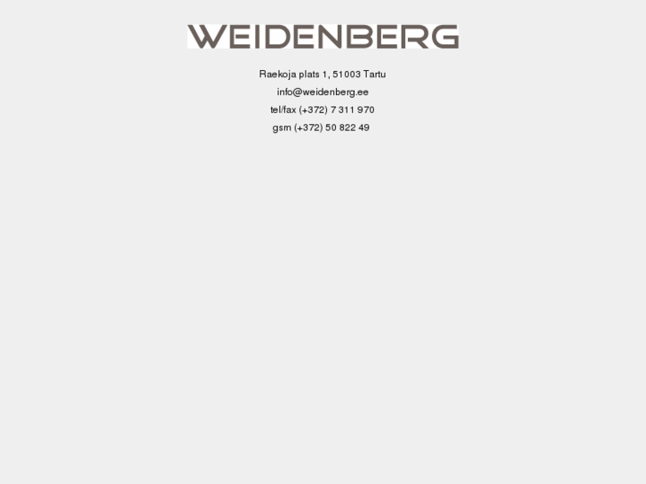 www.weidenberg.ee