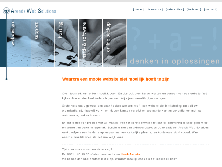 www.arendswebsolutions.nl