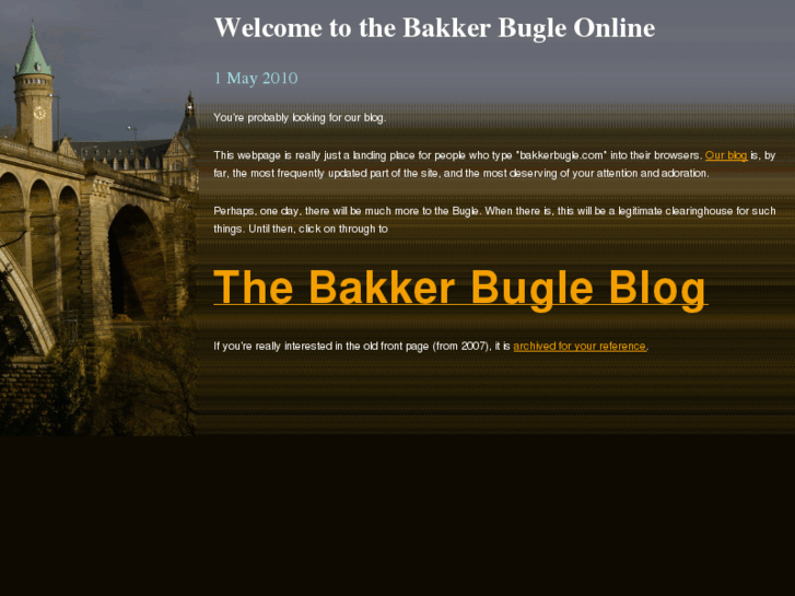 www.bakkerbugle.com