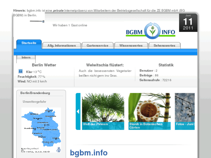 www.bgbm.info