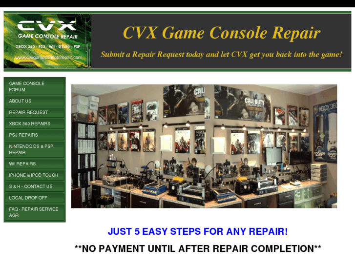 www.cvxgameconsolerepair.com