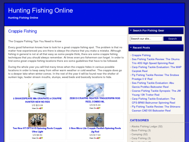 www.huntingfishingonline.com