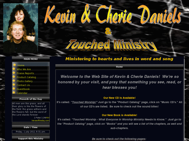 www.kevinandcheriedaniels.com