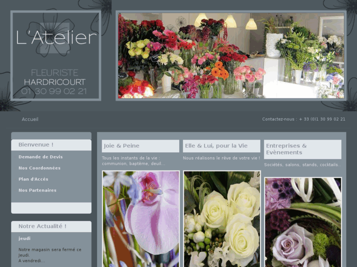 www.latelier-fleuriste.com