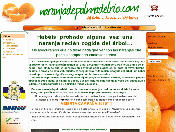 www.naranjadepalmadelrio.com