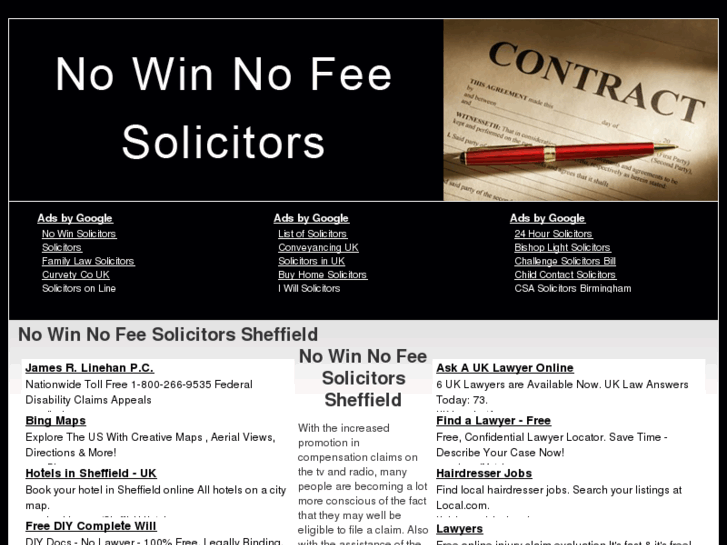 www.nowinnofeesolicitorssheffield.co.uk